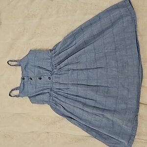 Little Girls Chambray Dress
